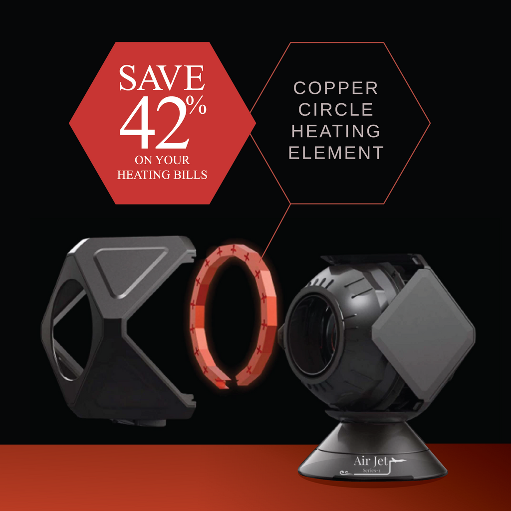 heater and fan combo circle copper heating element saving money on heating bills bills 